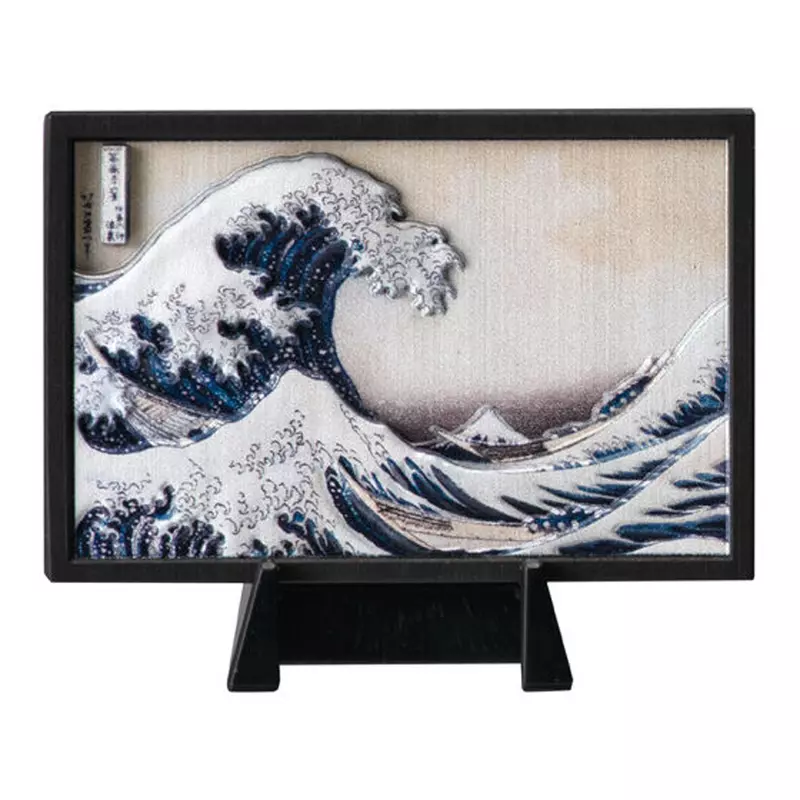 Bandai Gashapon - Katsushika Hokusai 3D Relief Collection (Set of 6)
