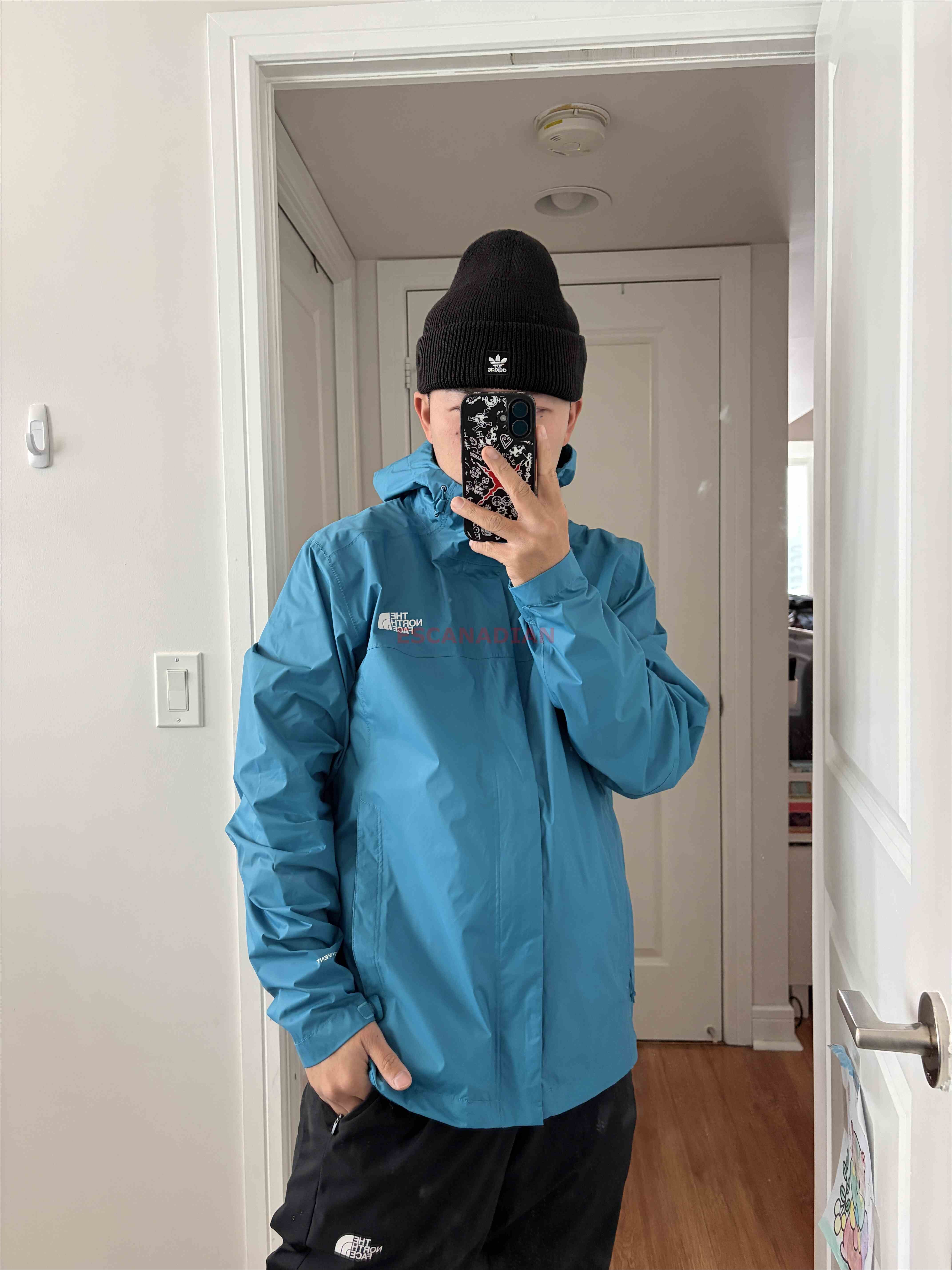 THE NORTH FACE 男大人 Dryvent面料 多功能 高係數防水 防風 可收納 連帽 風衣外套