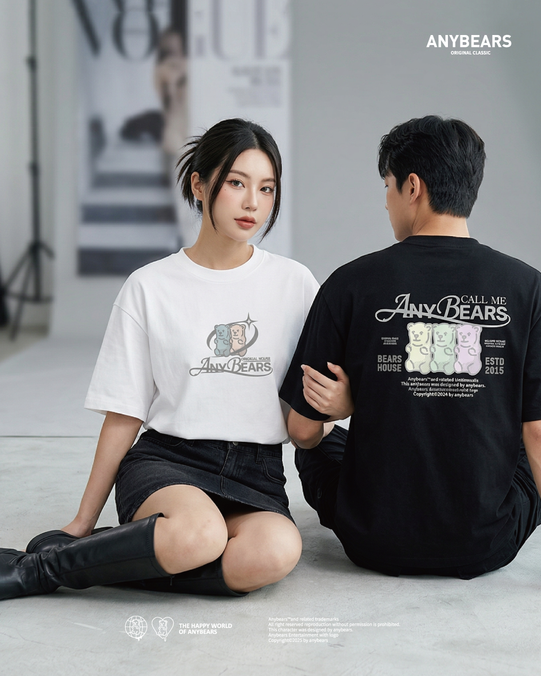 ANYBEARS® OG BEAR 復古OG熊 短Tee