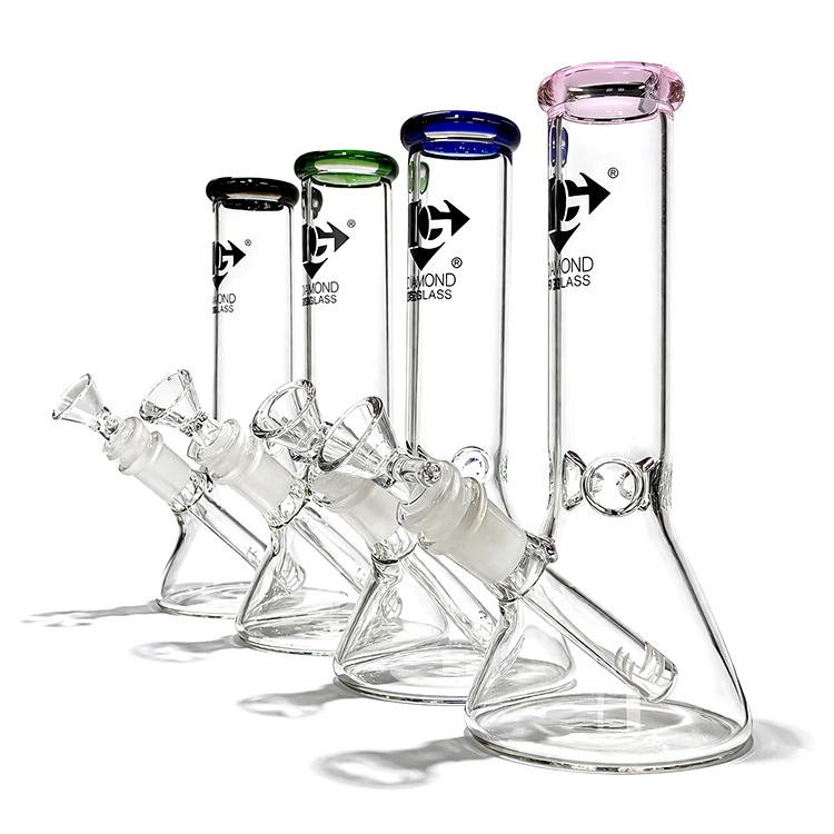 Diamond Glass - DM06 Classic Glass Beaker Bong 經典燒杯水煙壺 (20 CM)