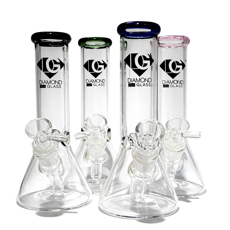Diamond Glass - DM06 Classic Glass Beaker Bong 經典燒杯水煙壺 (20 CM)