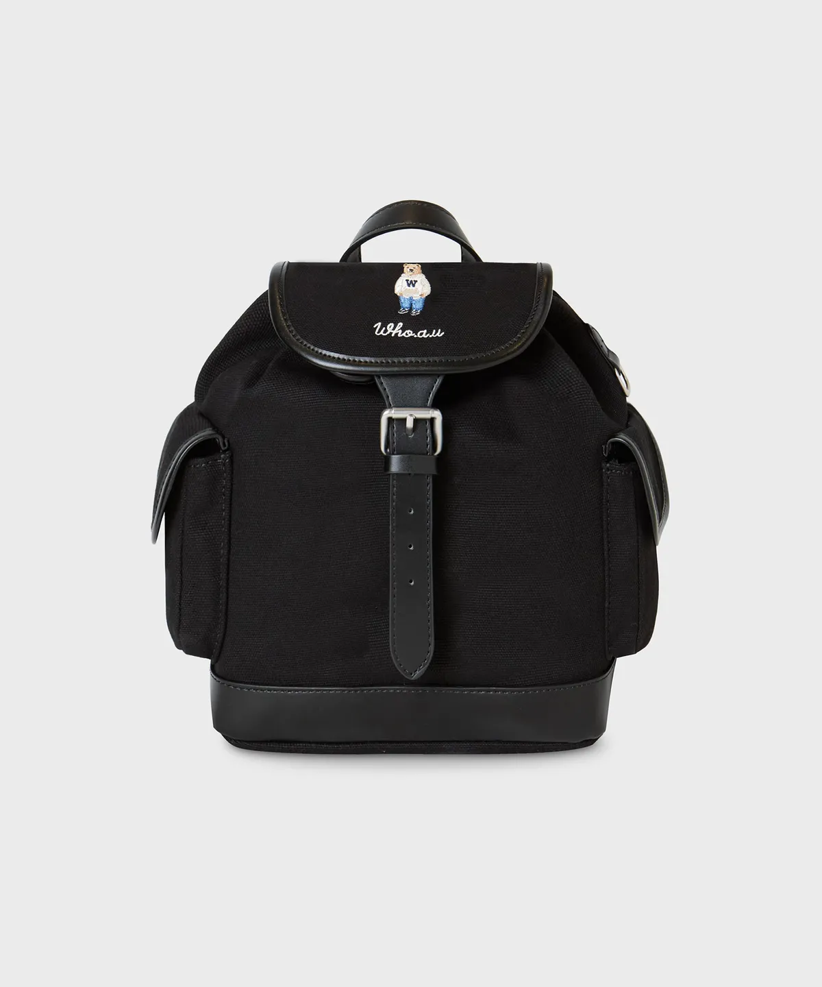【直播】 WHO.A.U LX041422  帆布背包