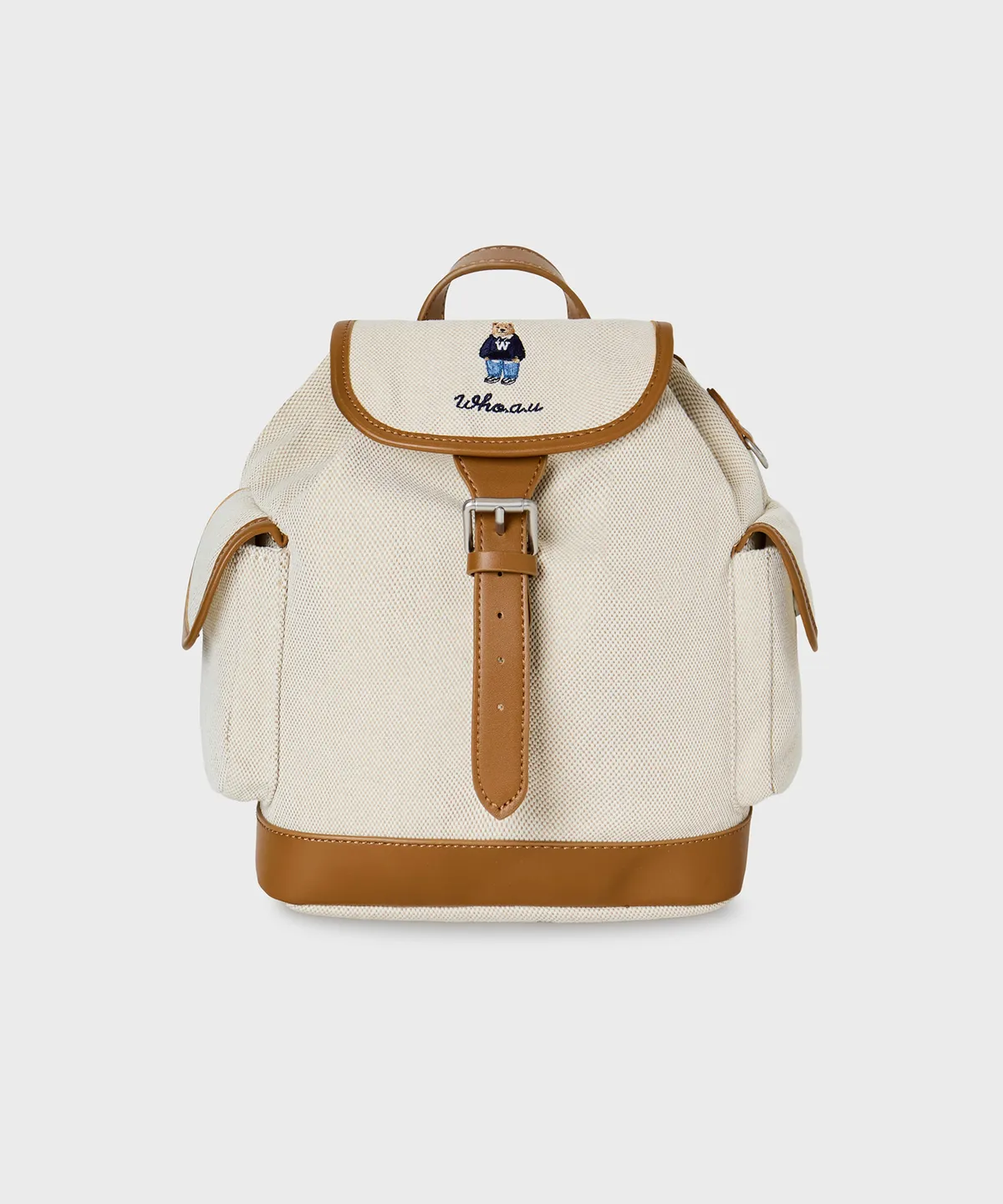 【直播】 WHO.A.U LX041422  帆布背包