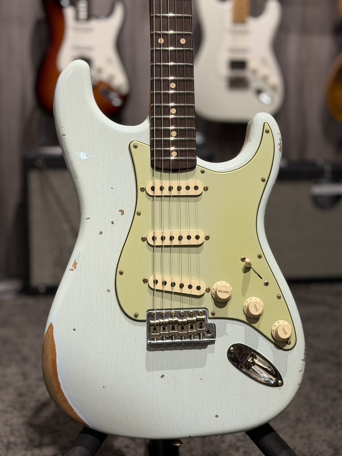 Fender custom shop LTD 60 Start Relic MHC RW ASBL【宛伶樂器】