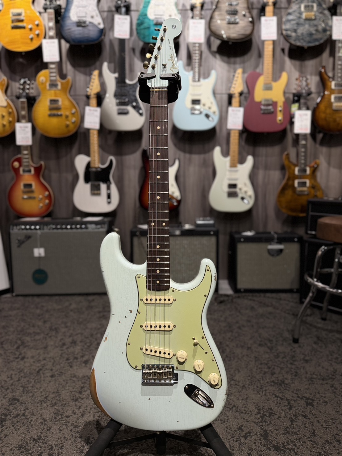 Fender custom shop LTD 60 Start Relic MHC RW ASBL【宛伶樂器】