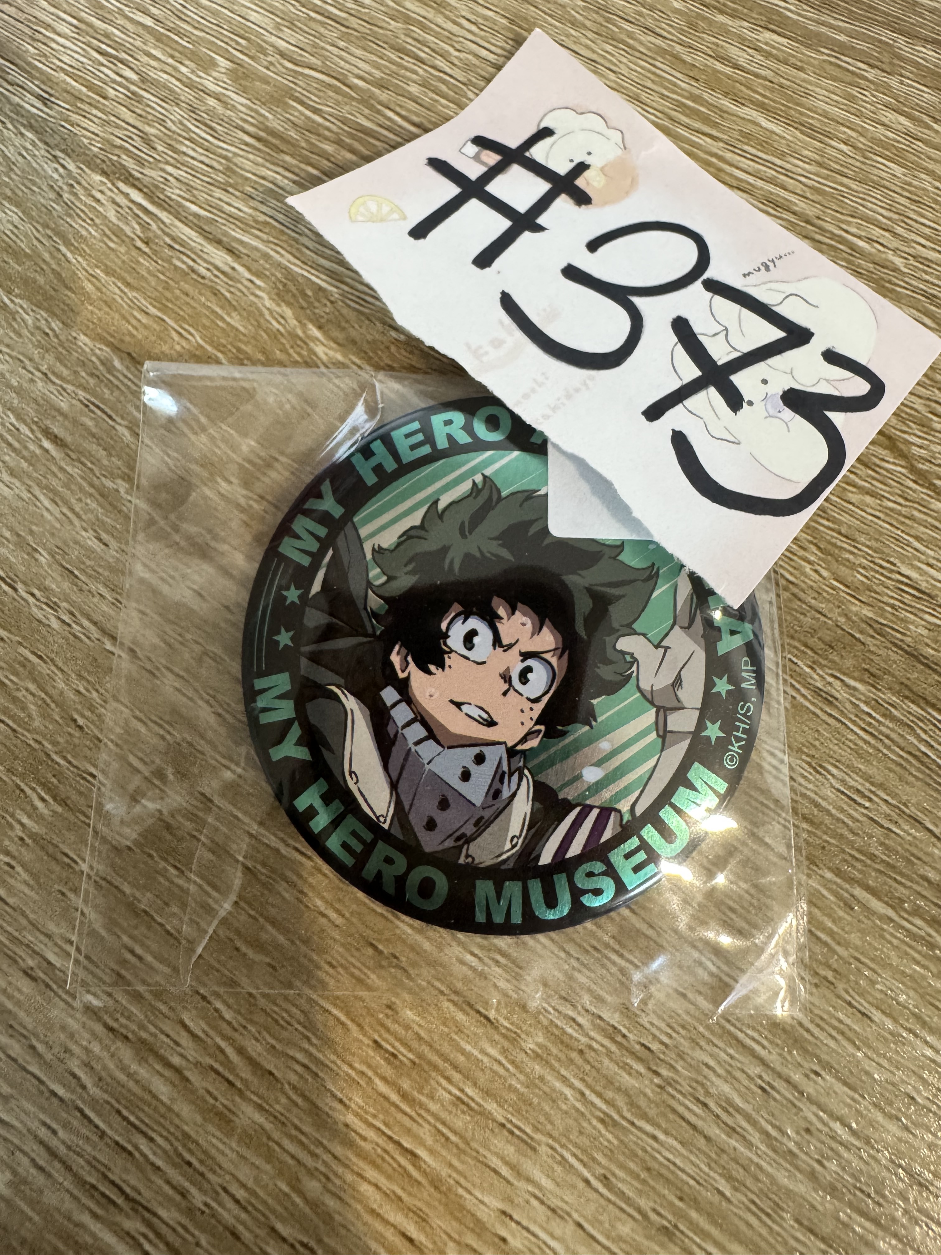 我的英雄學院  綠谷  襟章#373