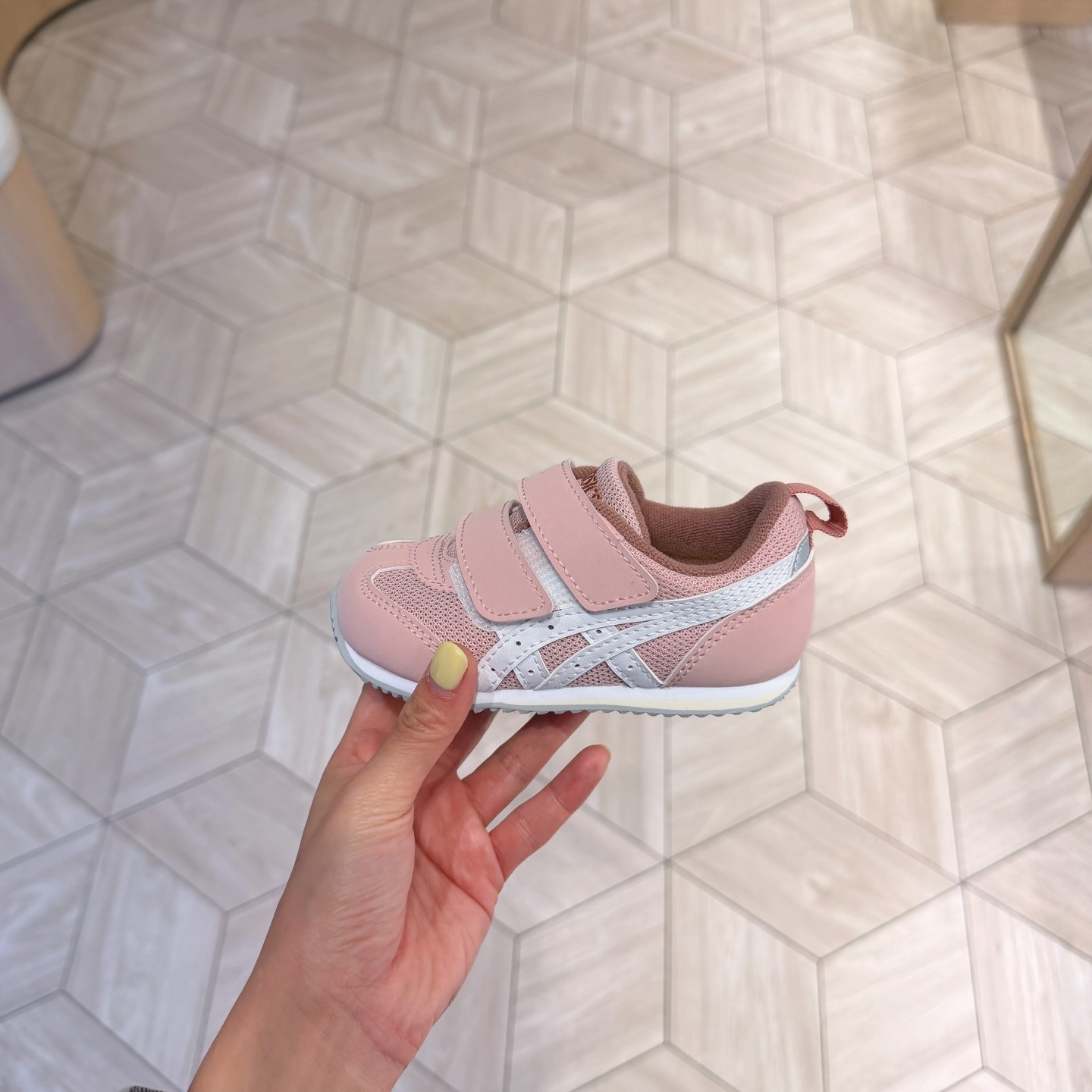 Asics Idaho Baby 5 日本限定 櫻花粉 海軍藍 粉色 小童 童鞋 1144A433-700