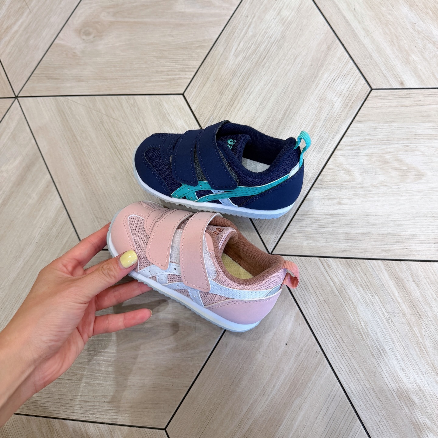 Asics Idaho Baby 5 日本限定 櫻花粉 海軍藍 粉色 小童 童鞋 1144A433-700