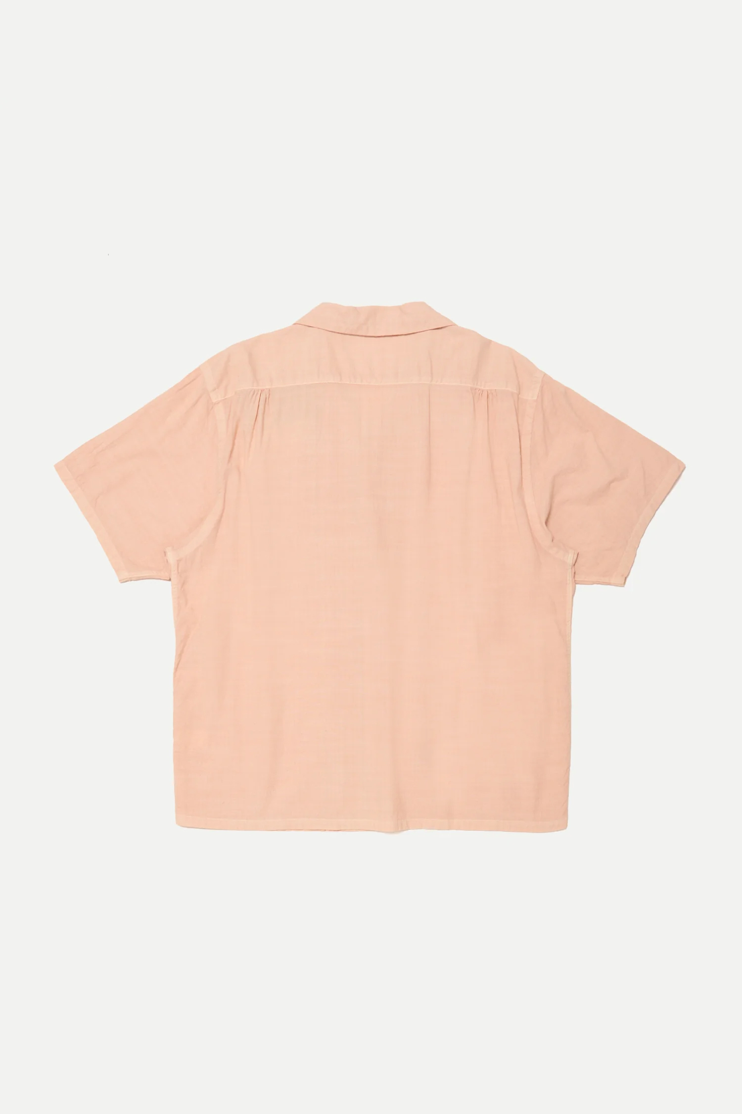 TAIGA TAKAHASHI LOT.113 OPEN COLLAR SHIRT - SAKURA