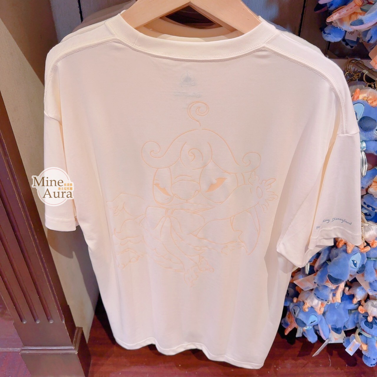 史迪奇 Stitch 塗鴉圖案 上衣 短T 星際寶貝 Lilo & Stitch -香港迪士尼樂園