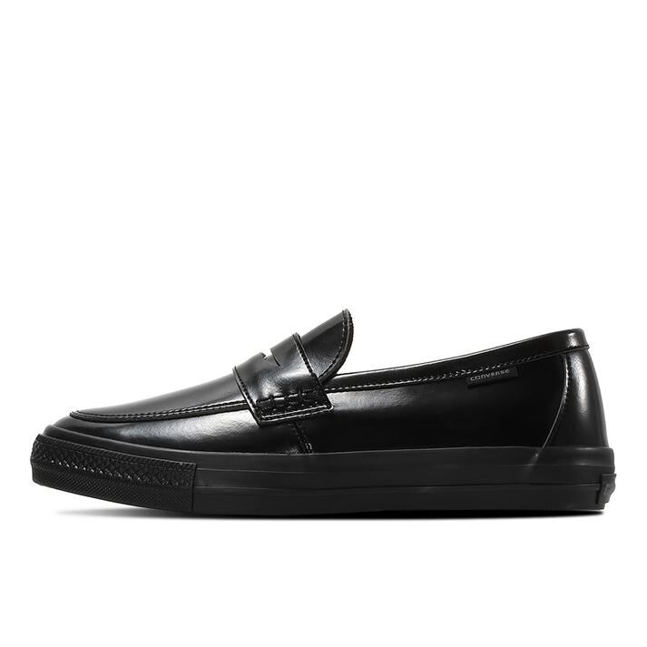Converse CXP SY Loafer 日本限定 黑色 全黑 亮皮 男女 復古 樂福鞋 33702880