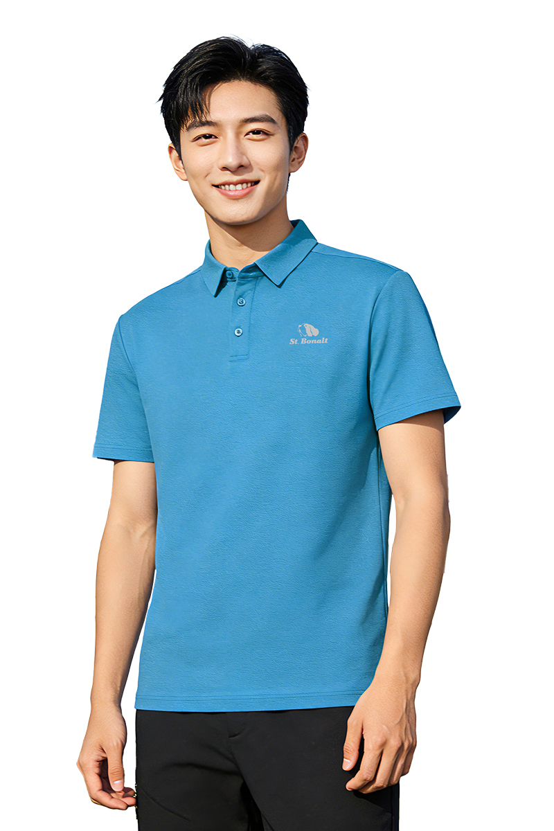 單色涼感速乾POLO衫｜男款 7178 (速乾衣、涼感、透氣、吸濕排汗)