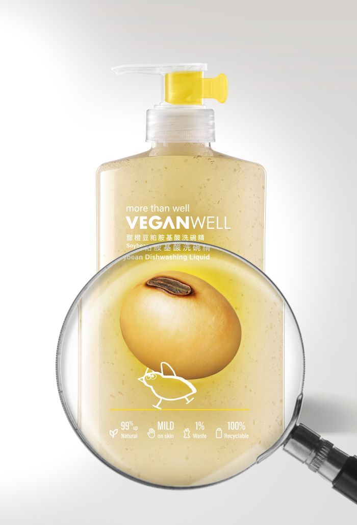 甜橙豆粕胺基酸洗碗精500mL