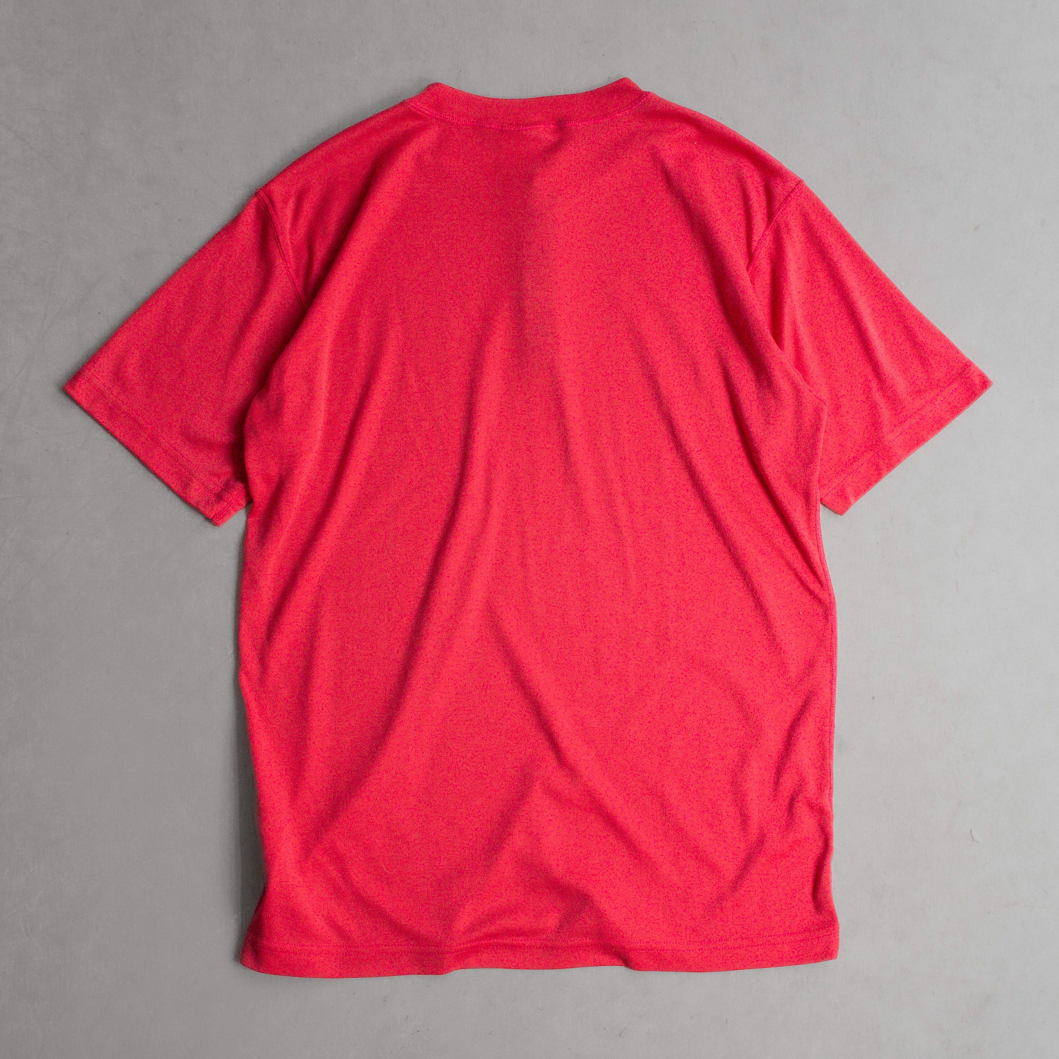 80S PATAGONIA CAPILENE TEE 美國製 桃紅 亨利領 運動 短袖 T恤