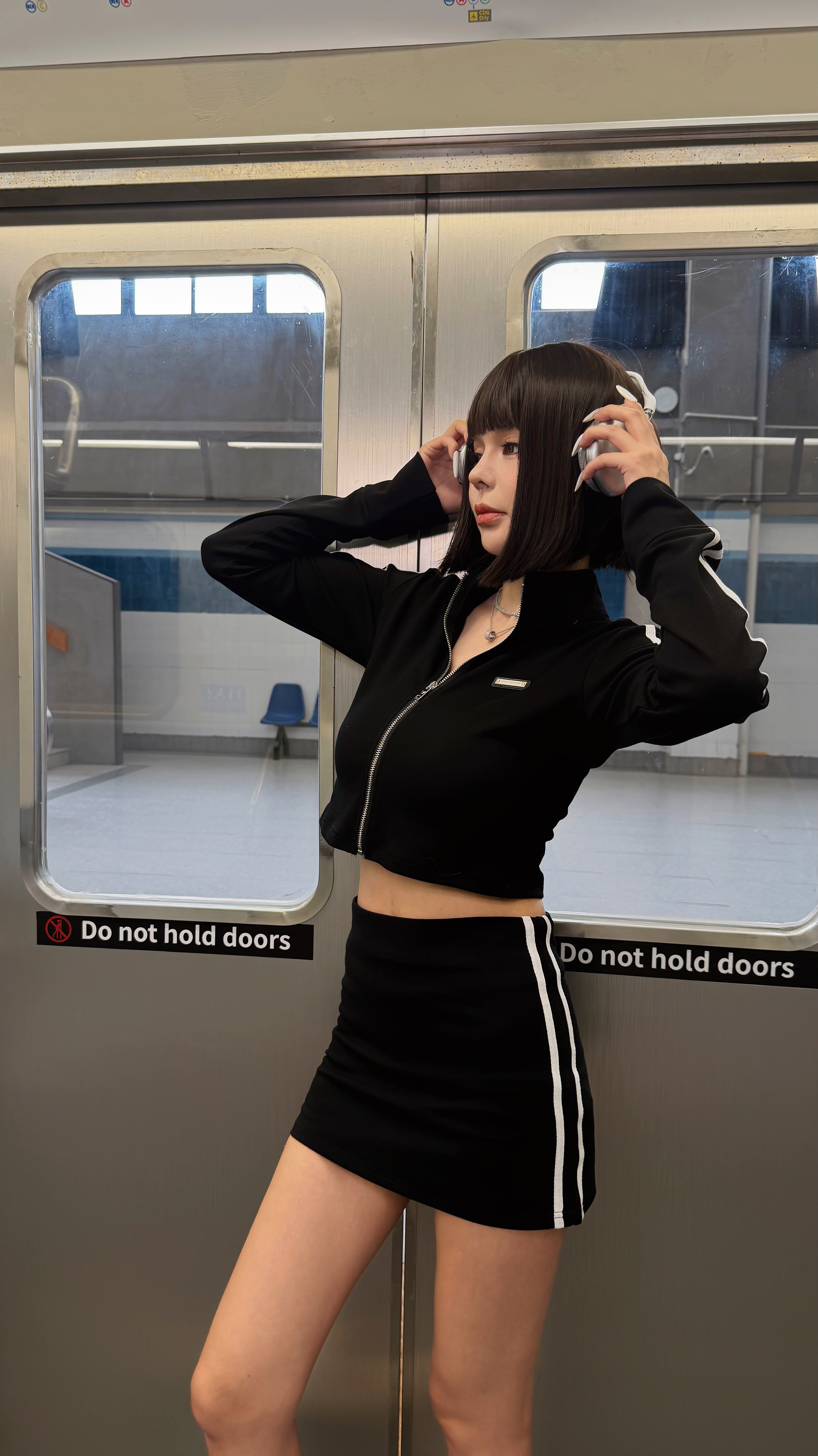 側• Side Line｜彈性褲裙