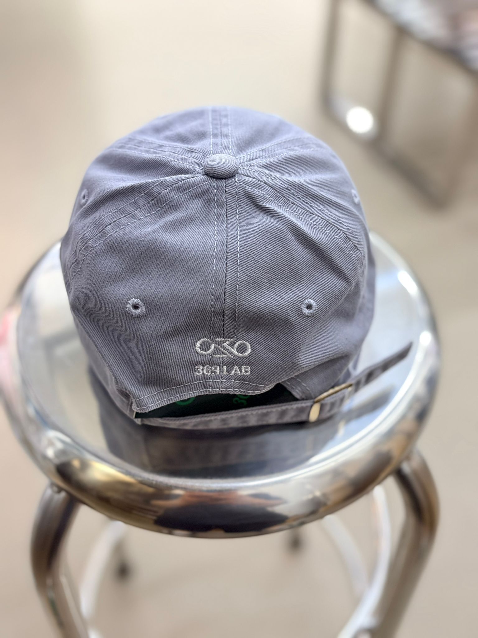 369Lab Mono mini baby flower cap - GREY | 2S6CAP003