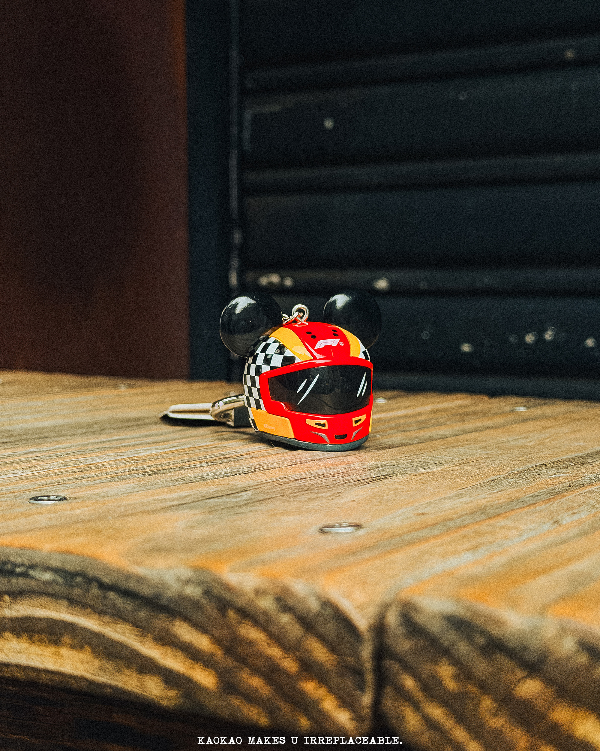 預購4/3前抵台！ 迪士尼 x F1 米奇 吊飾 掛飾