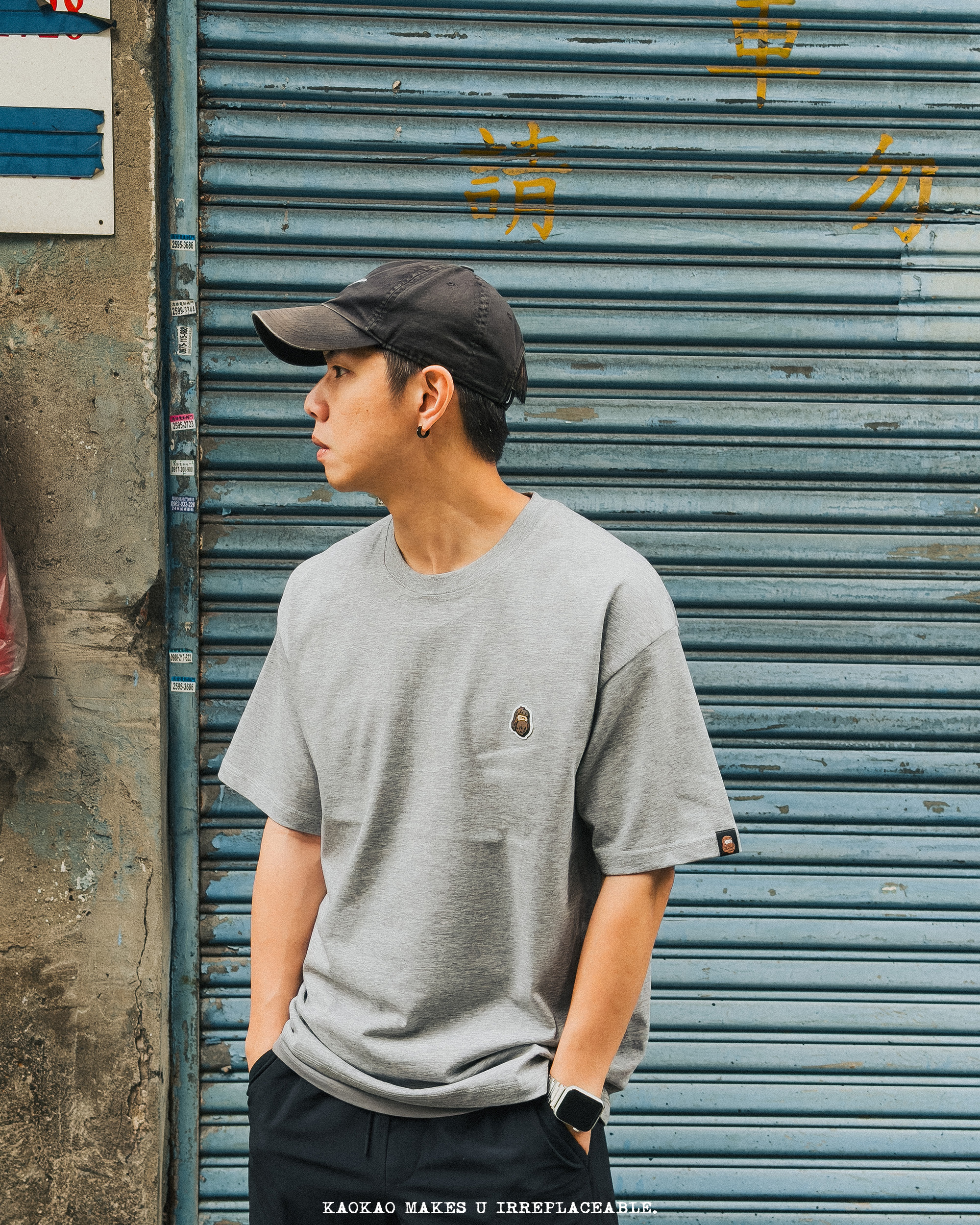 預購 香港IT集團 Fingercroxx FGXX 猿人 小LOGO 潮流迷彩 落肩 短袖T 男女同款【FGXTEW0001200】