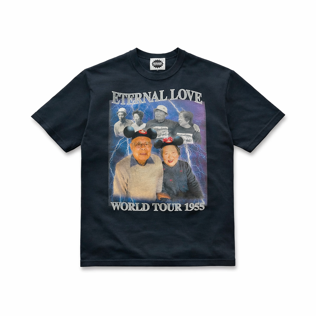 NERIAME - ETERNAL LOVE Tee (Black)