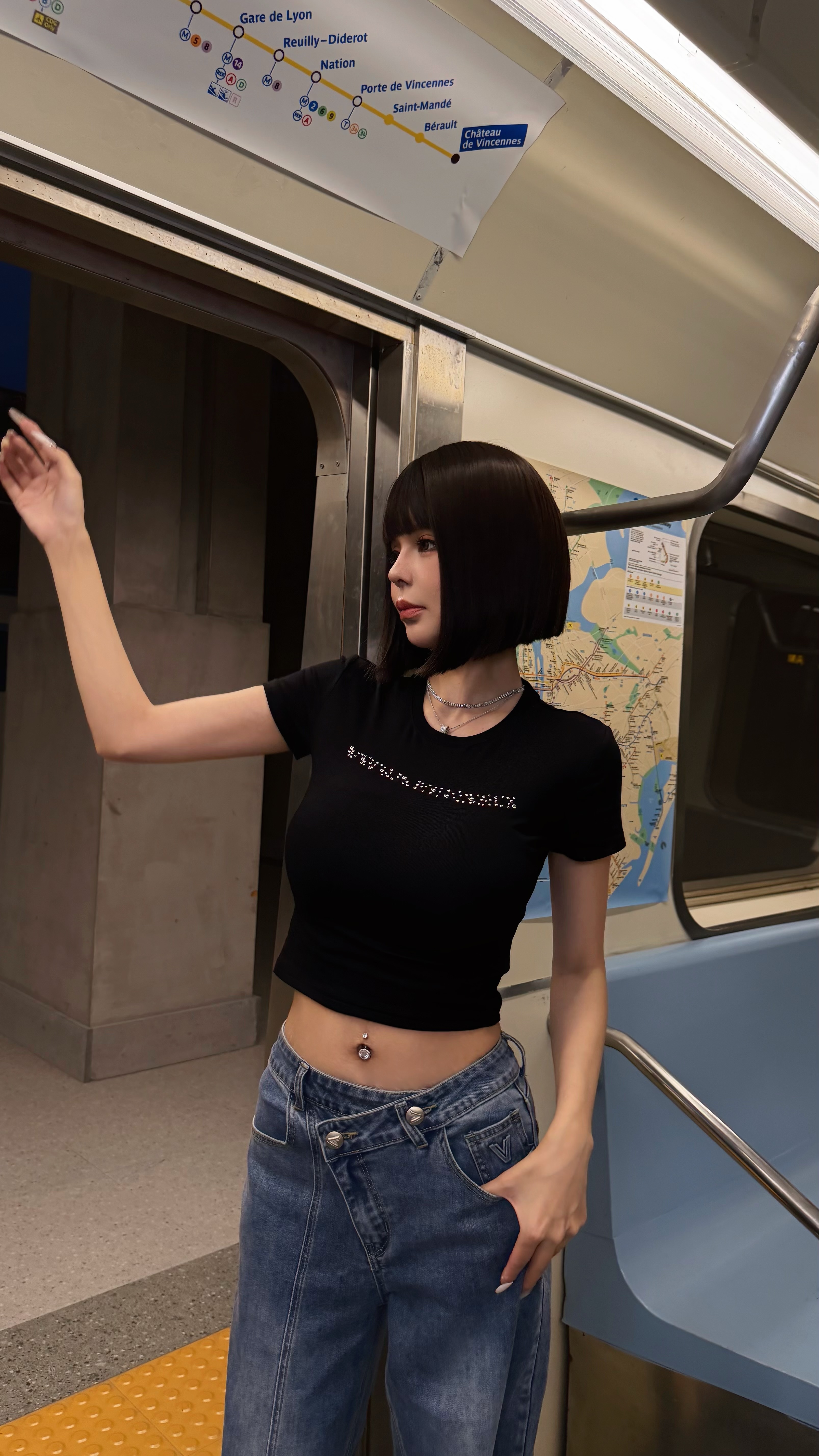 星序卯釘 • STELLAR STUD｜修身短版上衣