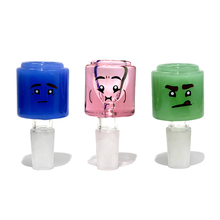 Emoji Glass Bowl 表情玻璃煙鍋 - 14mm