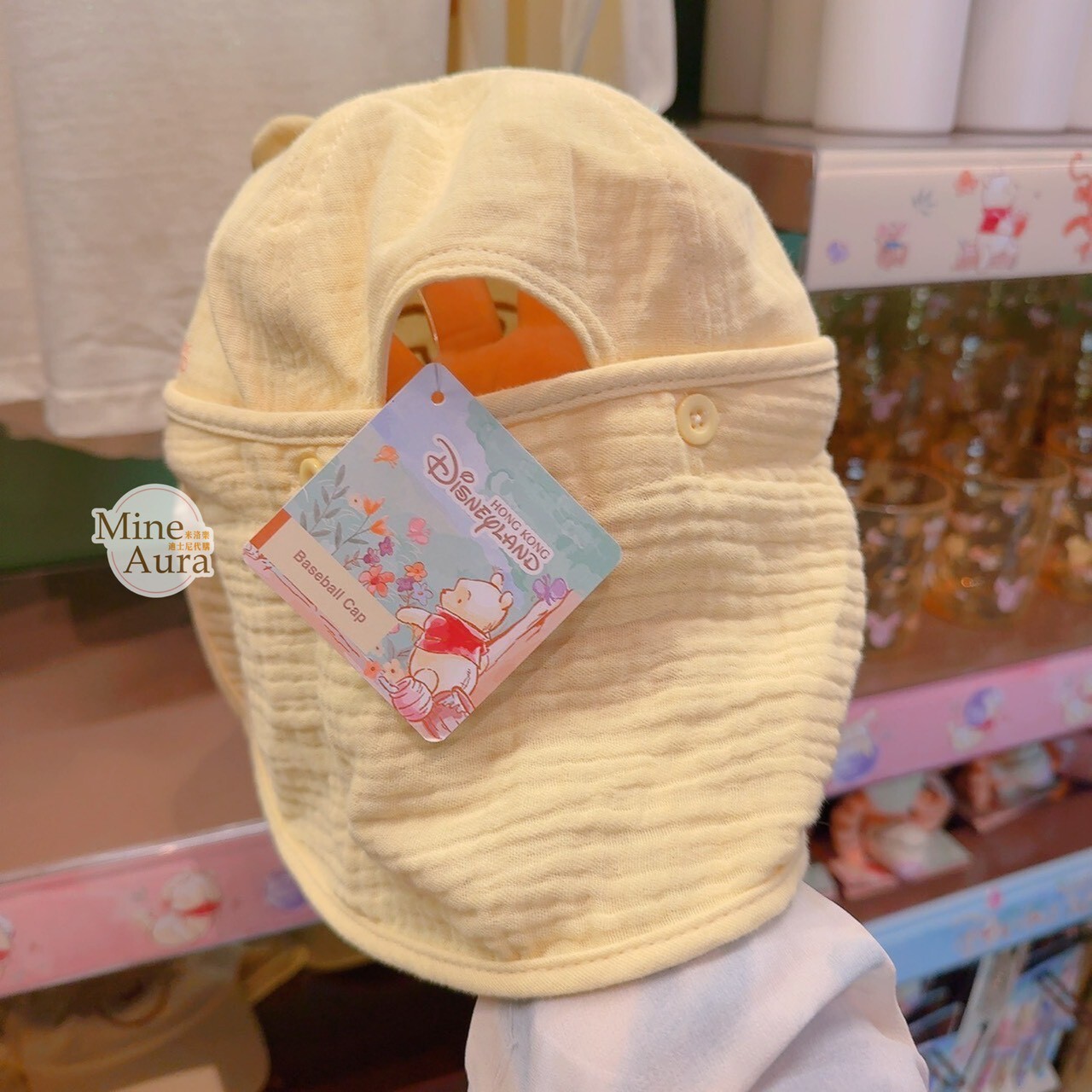 小熊維尼與好友們 甜蜜旅程 小熊維尼 Winnie the Pooh 大頭 造型 棒球帽 帽子 -香港迪士尼樂園