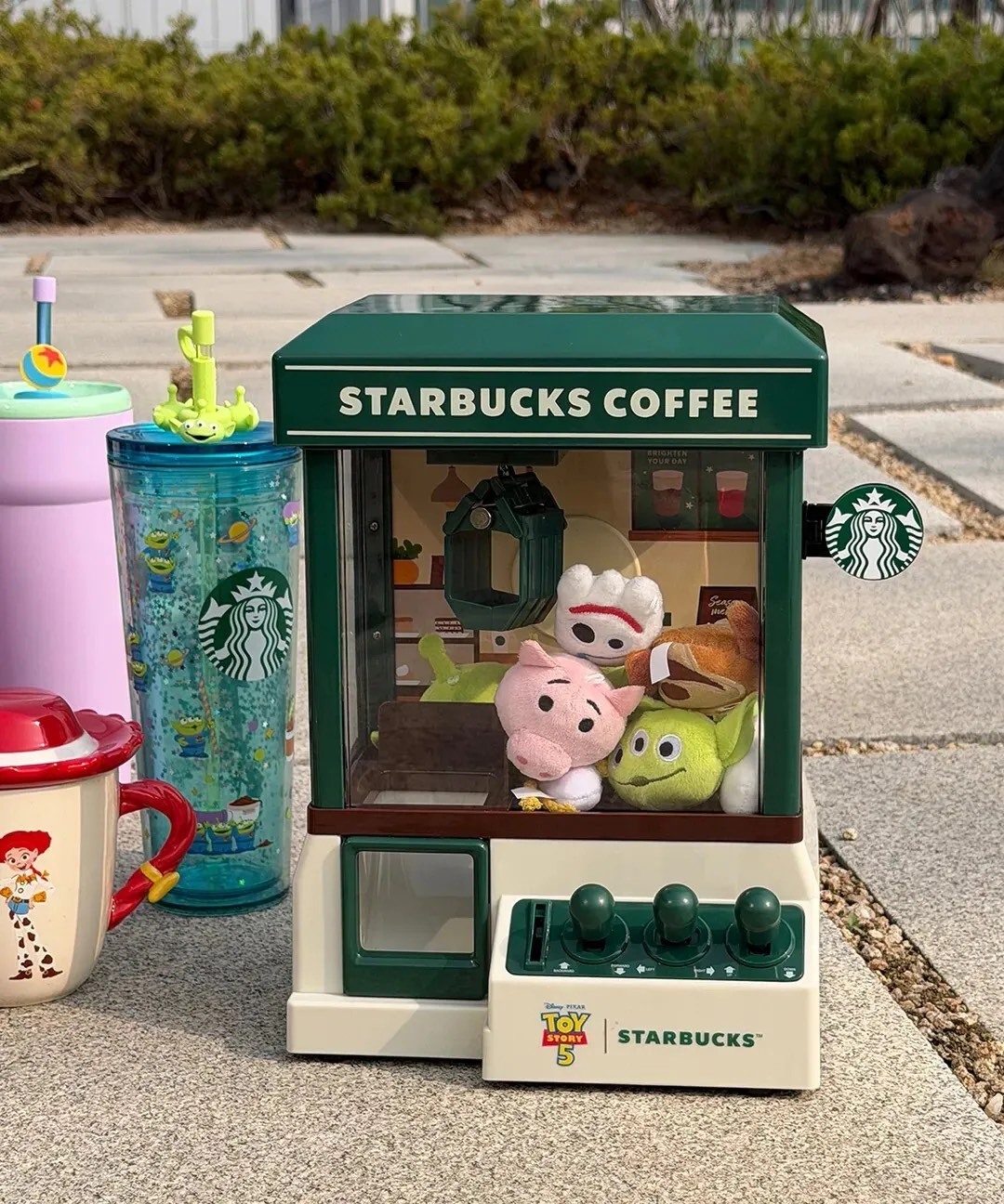 <韓國限定🇰🇷宅配免運> STARBUCKS x TOY STORY 玩具總動員 星巴克 聯名 夾娃娃機