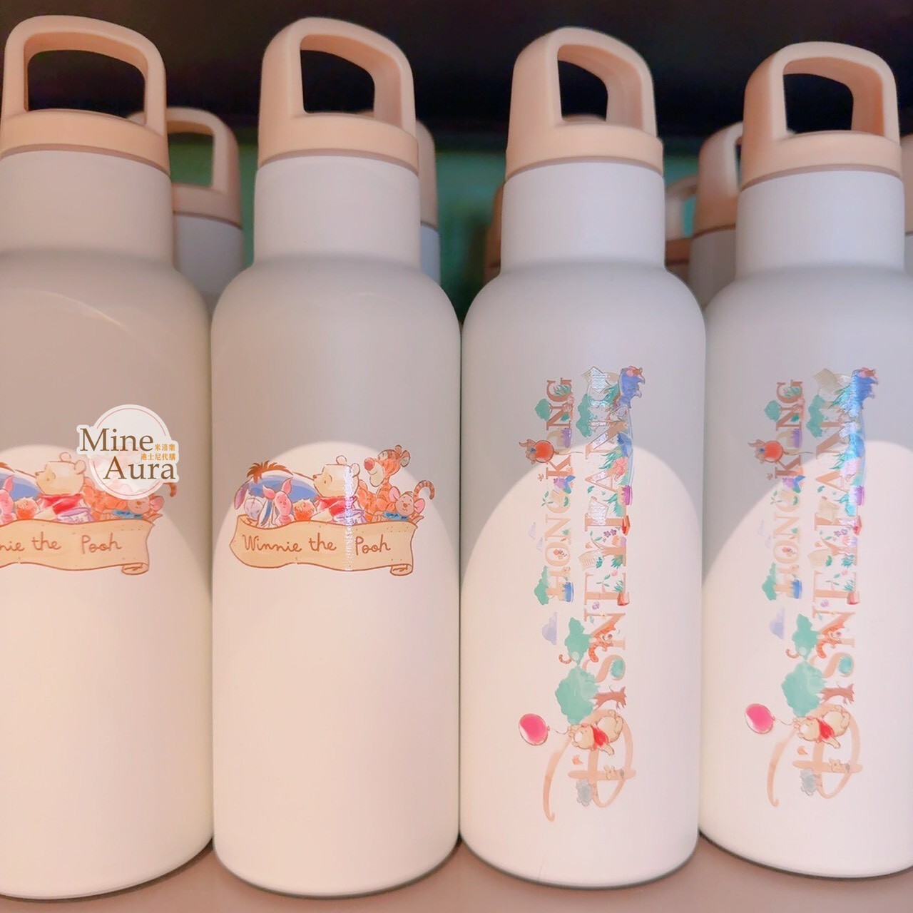 小熊維尼與好友們 甜蜜旅程 圖案 水壺 -香港迪士尼樂園