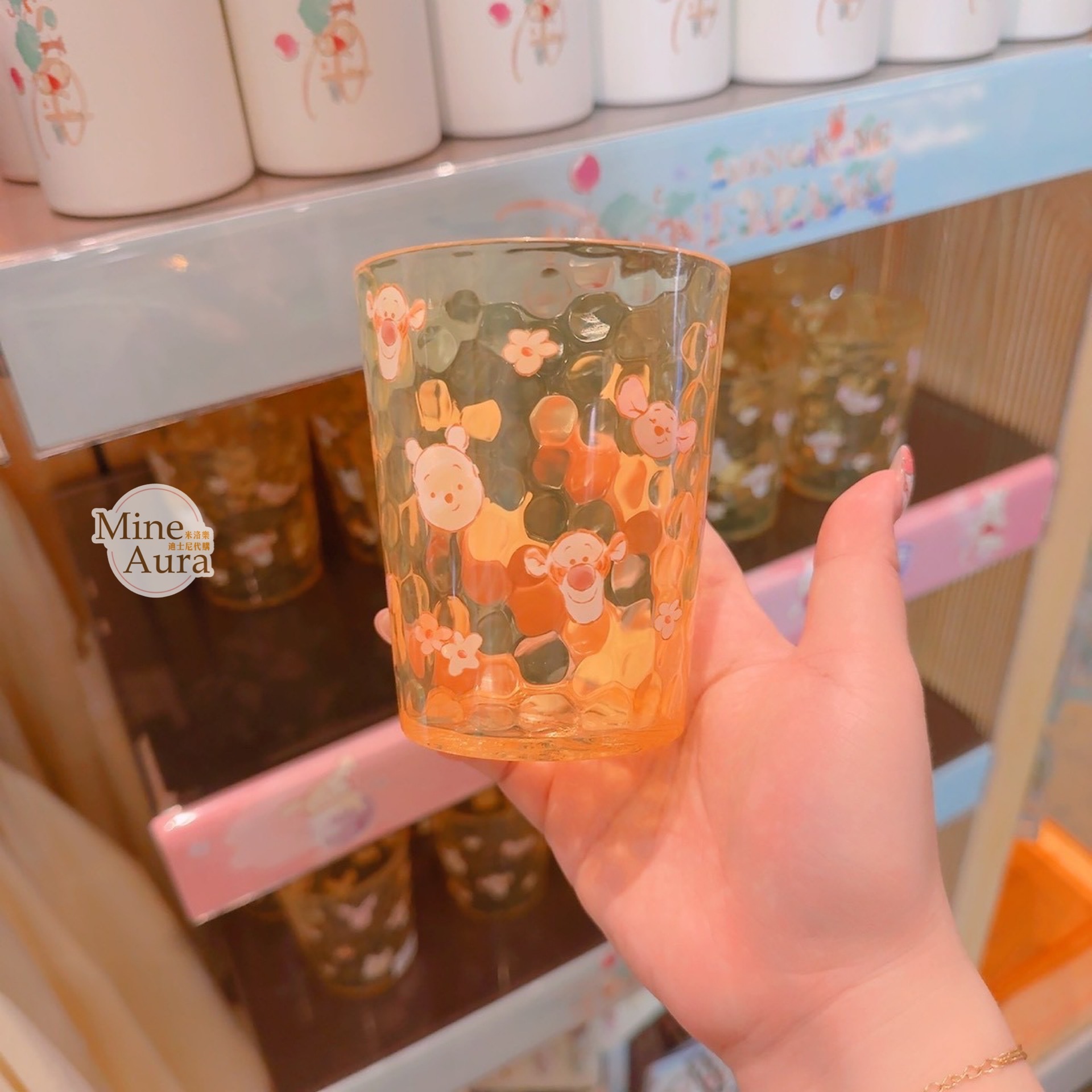 小熊維尼與好友們 甜蜜旅程 圖案 水杯 -香港迪士尼樂園