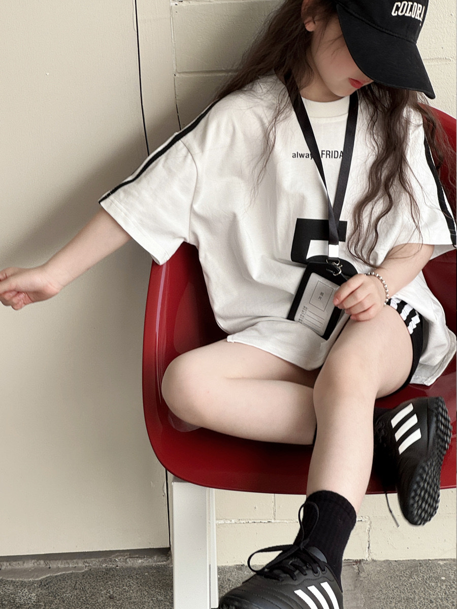 寬鬆美式復古街頭上衣