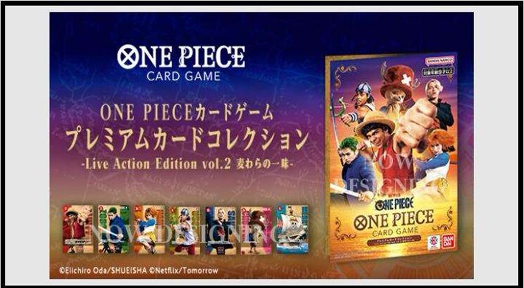 「ACG.GO」「預購」海賊王咭牌遊戲 豪華咭收藏套裝 Netflix真人版 第二彈 草帽海賊團