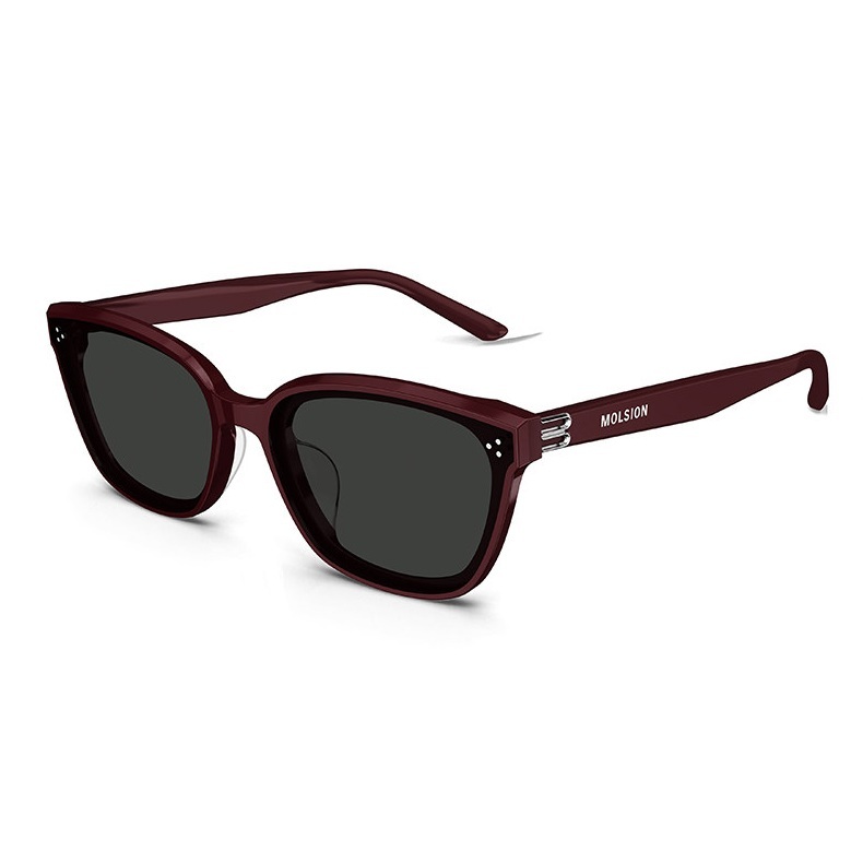 【MOLSION】宋雨琦同款 MS3133 C30 偏光太陽眼鏡♦(暗酒紅)