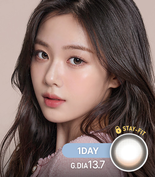 NINECOINS 1 Day GLEAM SERIES BOLD BROWN｜日拋彩妝隱形眼鏡｜每盒10片