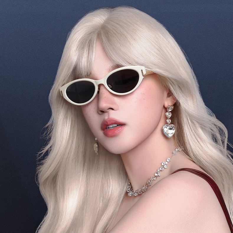 【MOLSION】MS3155 A26 貓眼框太陽眼鏡♦(琥珀) #宋雨琦同款#張凌赫同款