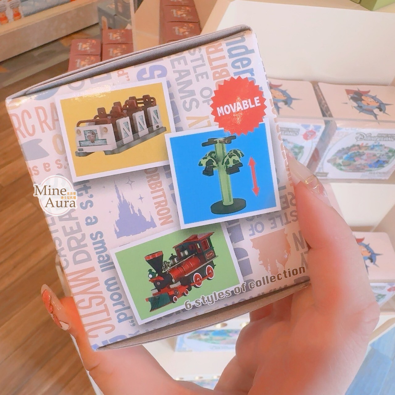 香港迪士尼 園區遊樂設施 造型 公仔 擺飾品 盲選盒 盲盒 第二代 -香港迪士尼樂園