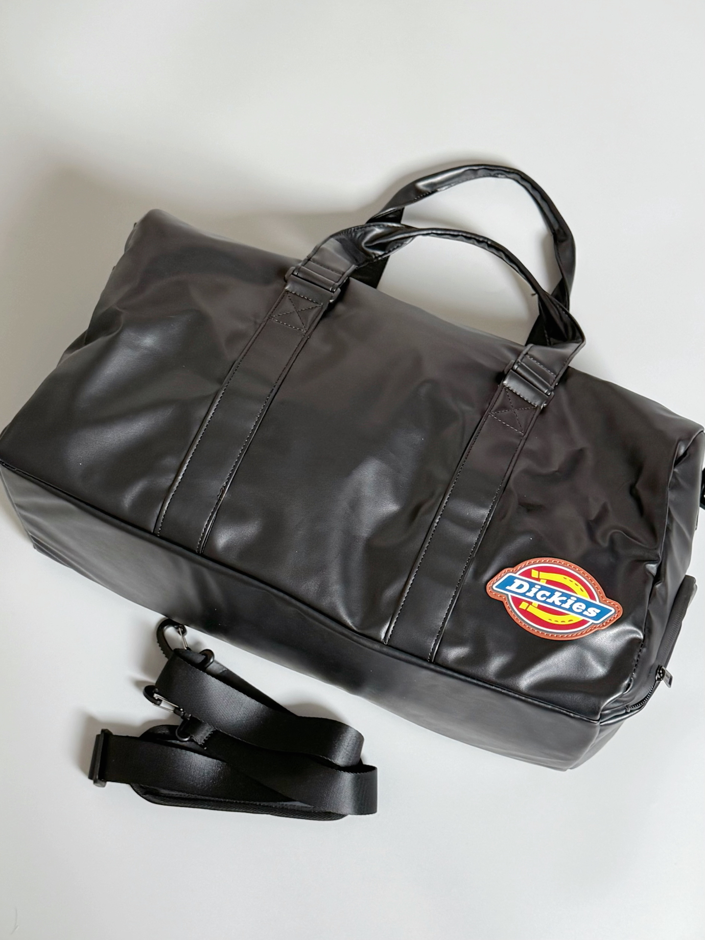 代購-Dickies 乾濕分離 獨立鞋倉 大容量 皮質 旅行包 行李袋 健身包 大號/小號