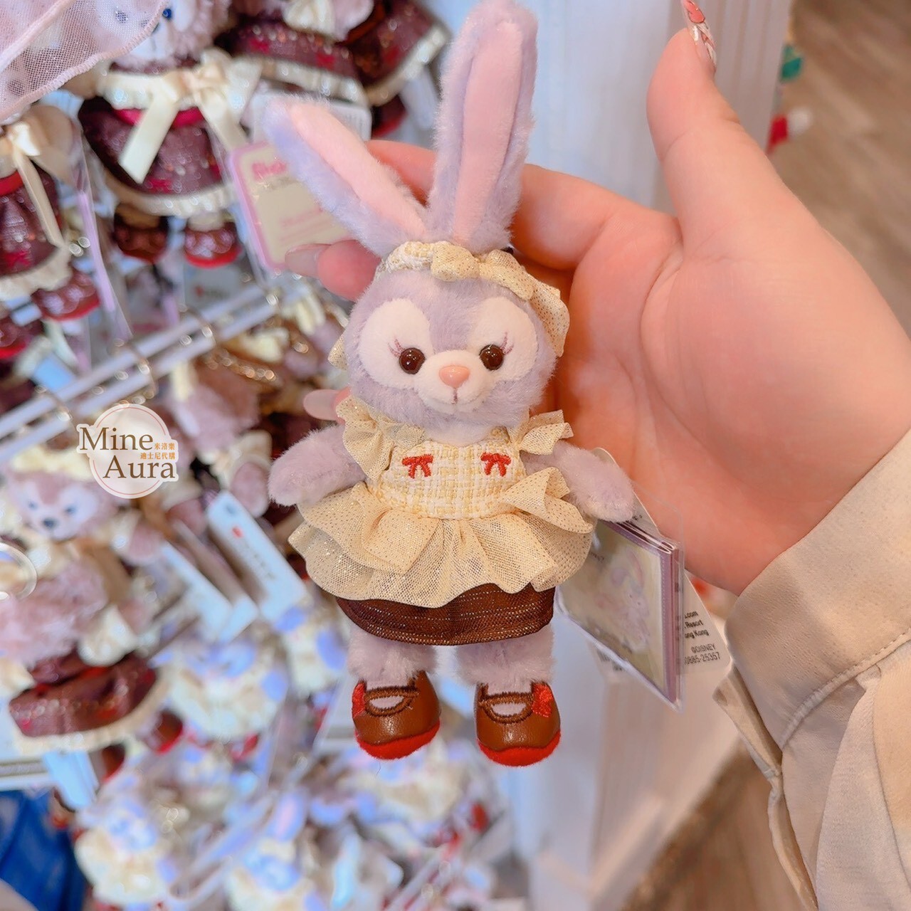 甜品系列 史黛拉露 星黛露 StellaLou 絨毛 鑰匙圈 吊飾 -香港迪士尼樂園