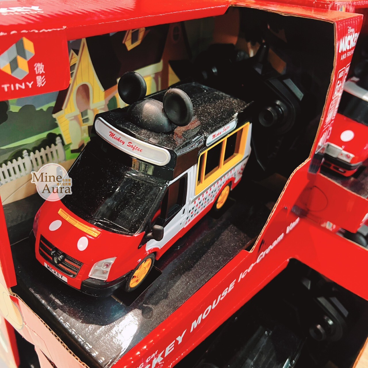 香港限定 TINY x 米奇 Mickey 聯名 香港 雪糕車 1:32 玩具 遙控車 模型車 擺飾