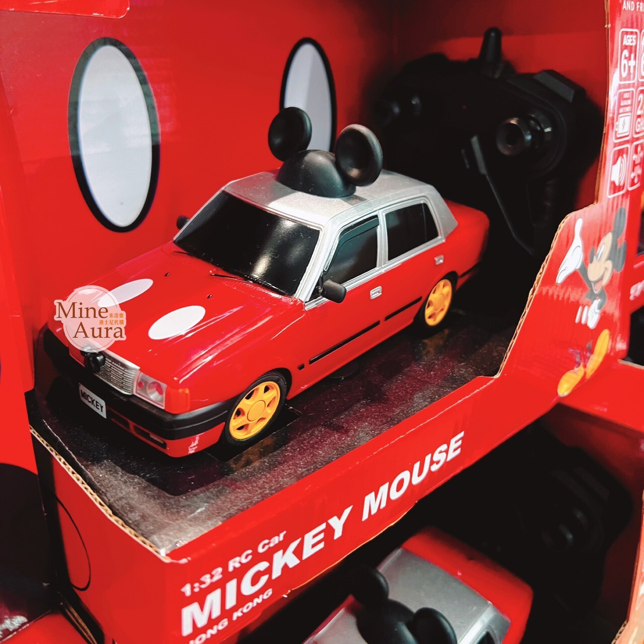香港限定 TINY x 米奇 Mickey 聯名 香港 的士 1:32 玩具 遙控車 模型車 擺飾