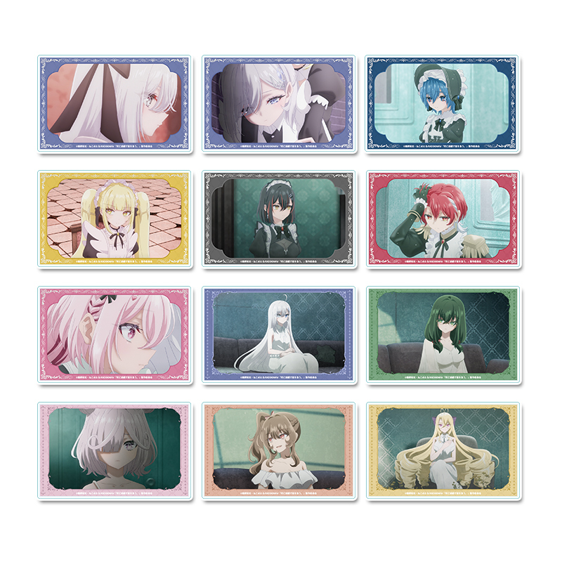 「ACG.GO」「預購」《靠死亡遊戲混飯吃。》 Trading Acrylic Card Box