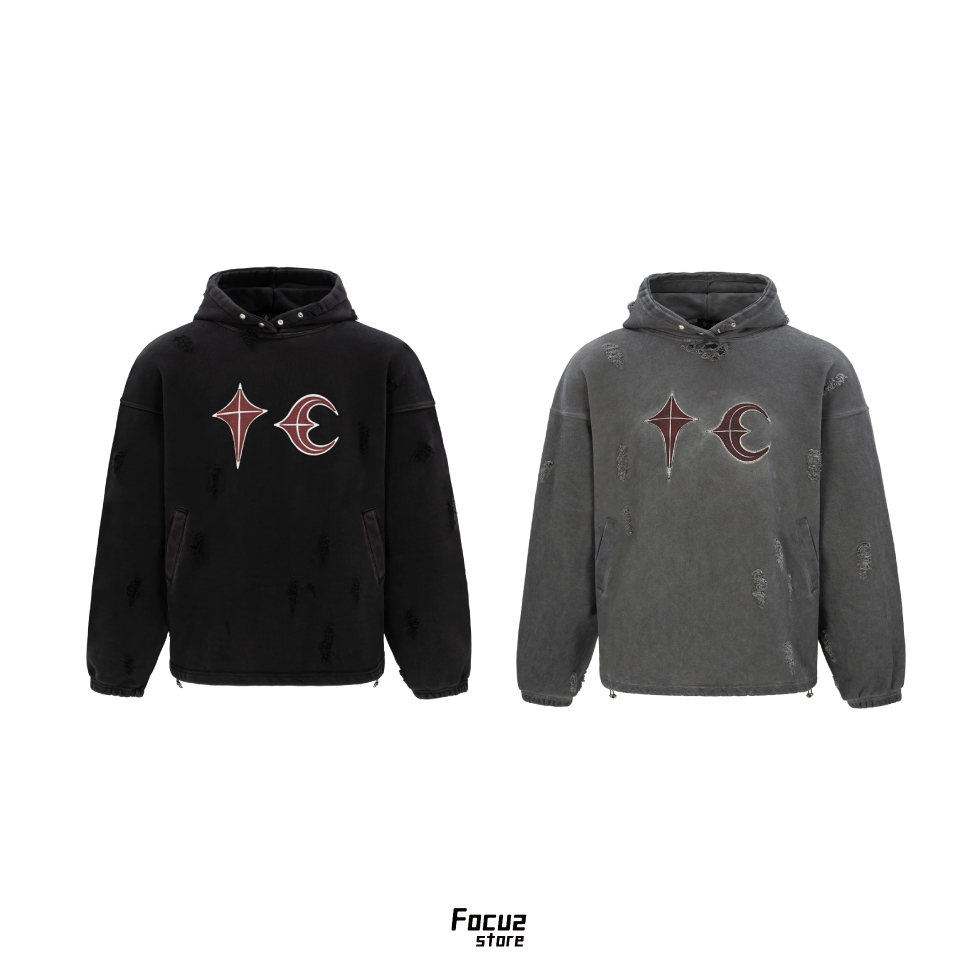 【Focus Store】現貨 Thug Club Rock Hoodie 經典Logo帽T 兩色