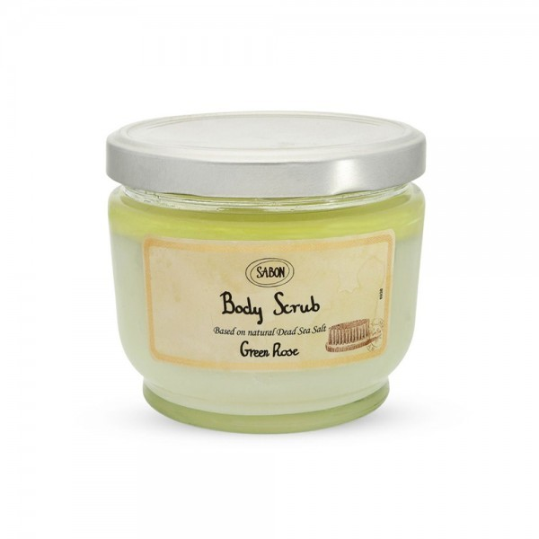1ME1231-202 [SABON] 翠綠玫瑰死海鹽淨化修護身體磨砂 600g  (BR)