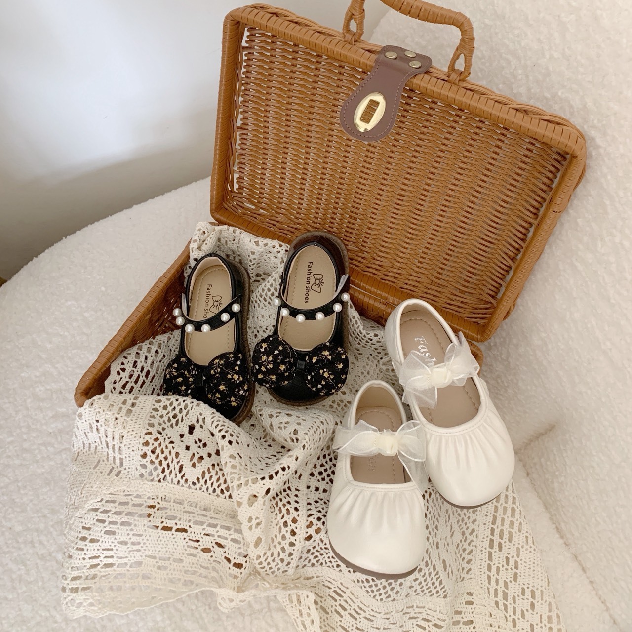 蝴蝶結氣質娃娃鞋