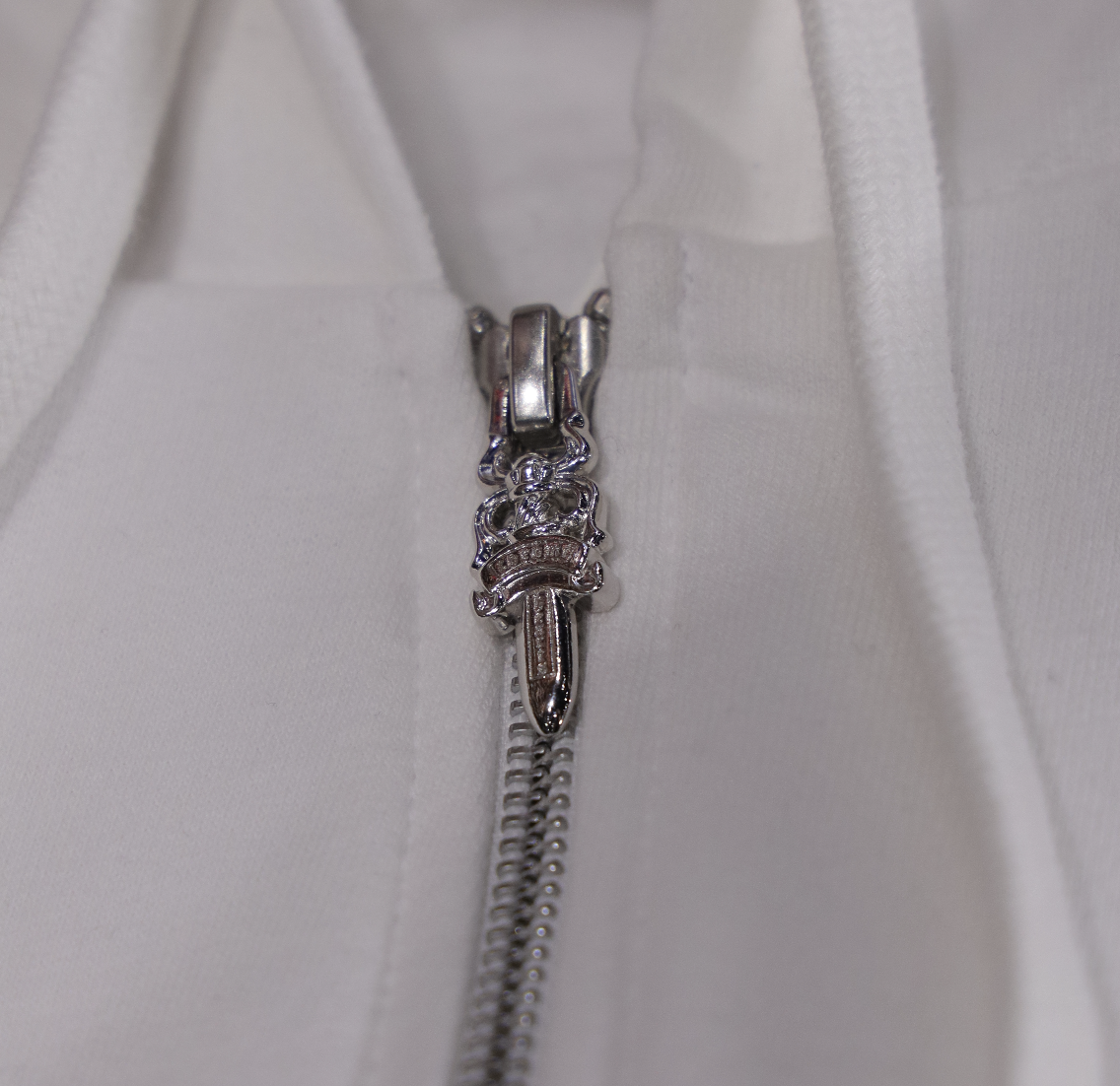 CHROME HEARTS 梵文 連帽外套 克羅心 經典 黑字白底