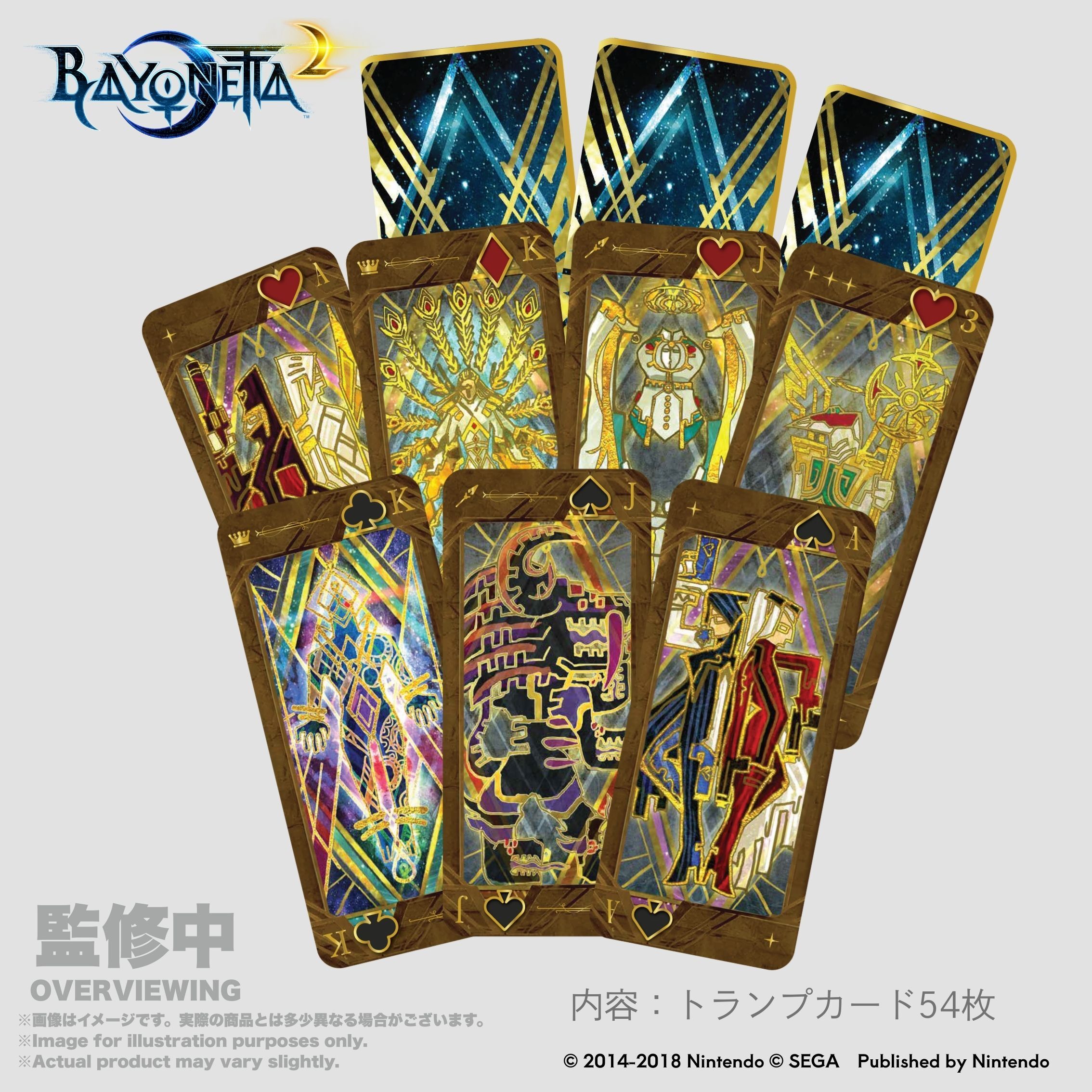 「ACG.GO」「預購」"Bayonetta2" The Gates of Hell x IIJAN Tarot style Playing Card