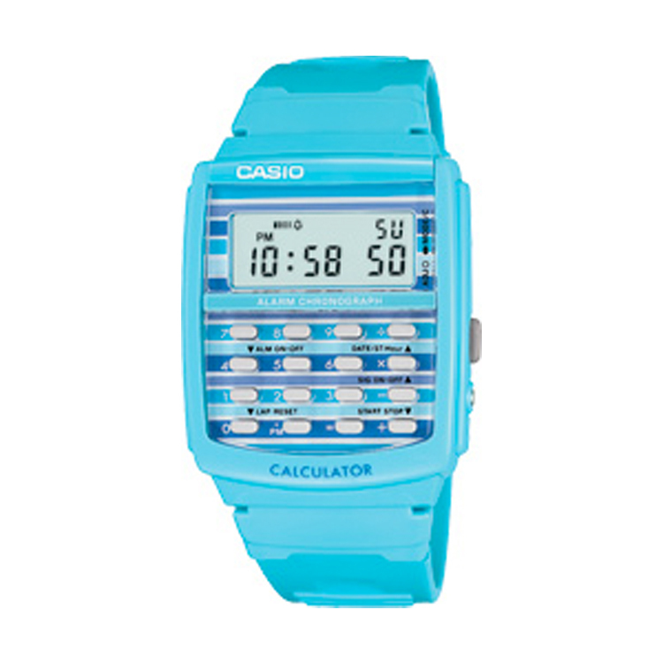 CASIO Poptone 2008 Calculator Watch Rare NOS LDF-40-2A