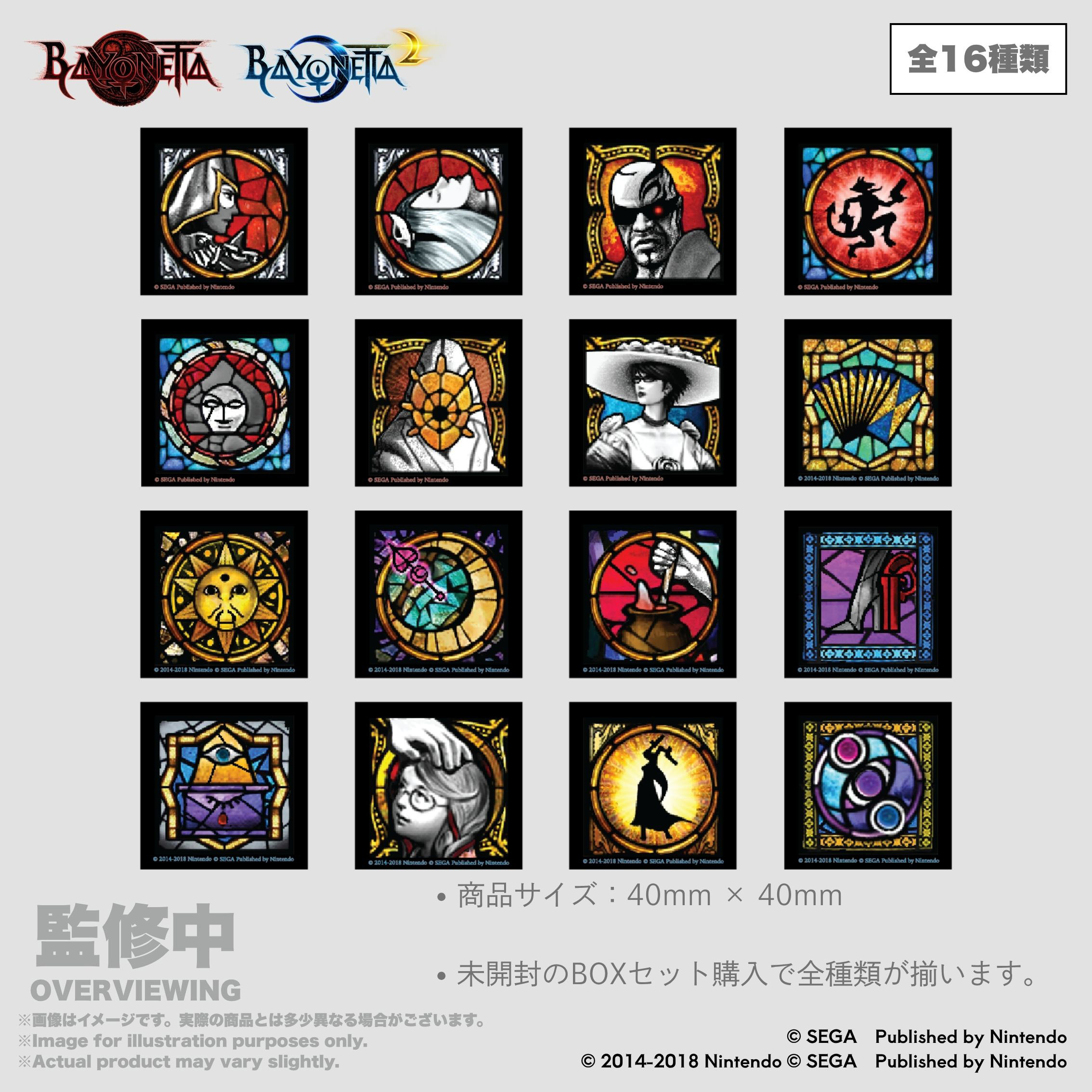 「ACG.GO」「預購」"Bayonetta" Bewitchments Trading Pin Badge BOX