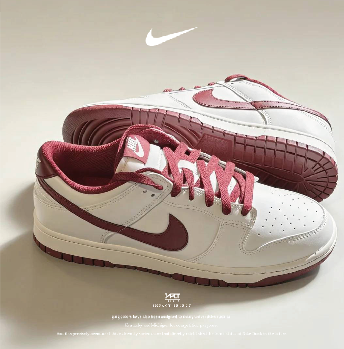 Nike Dunk Low 經典配色 紅白幻影 HF5441-008