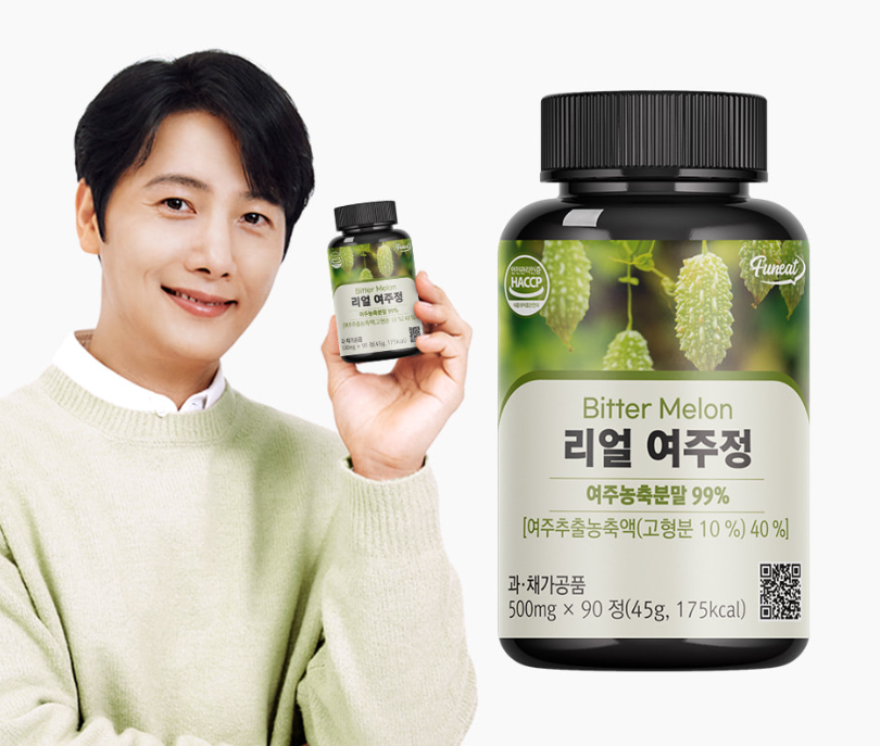 MP260413-F11-【韓國Funeat】 苦瓜片 (90粒) (3個月份)-(EXP-1/2/2028)