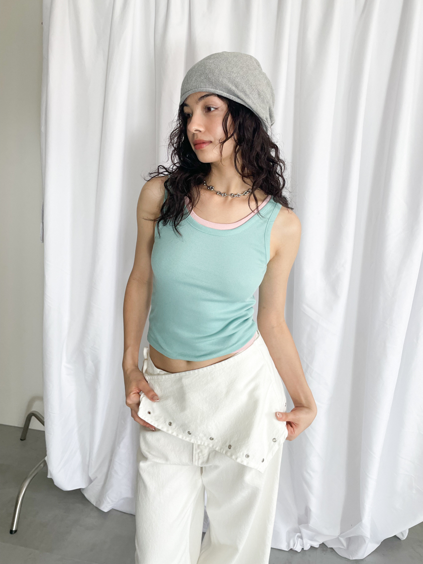 ruched back cooling knit beanie
